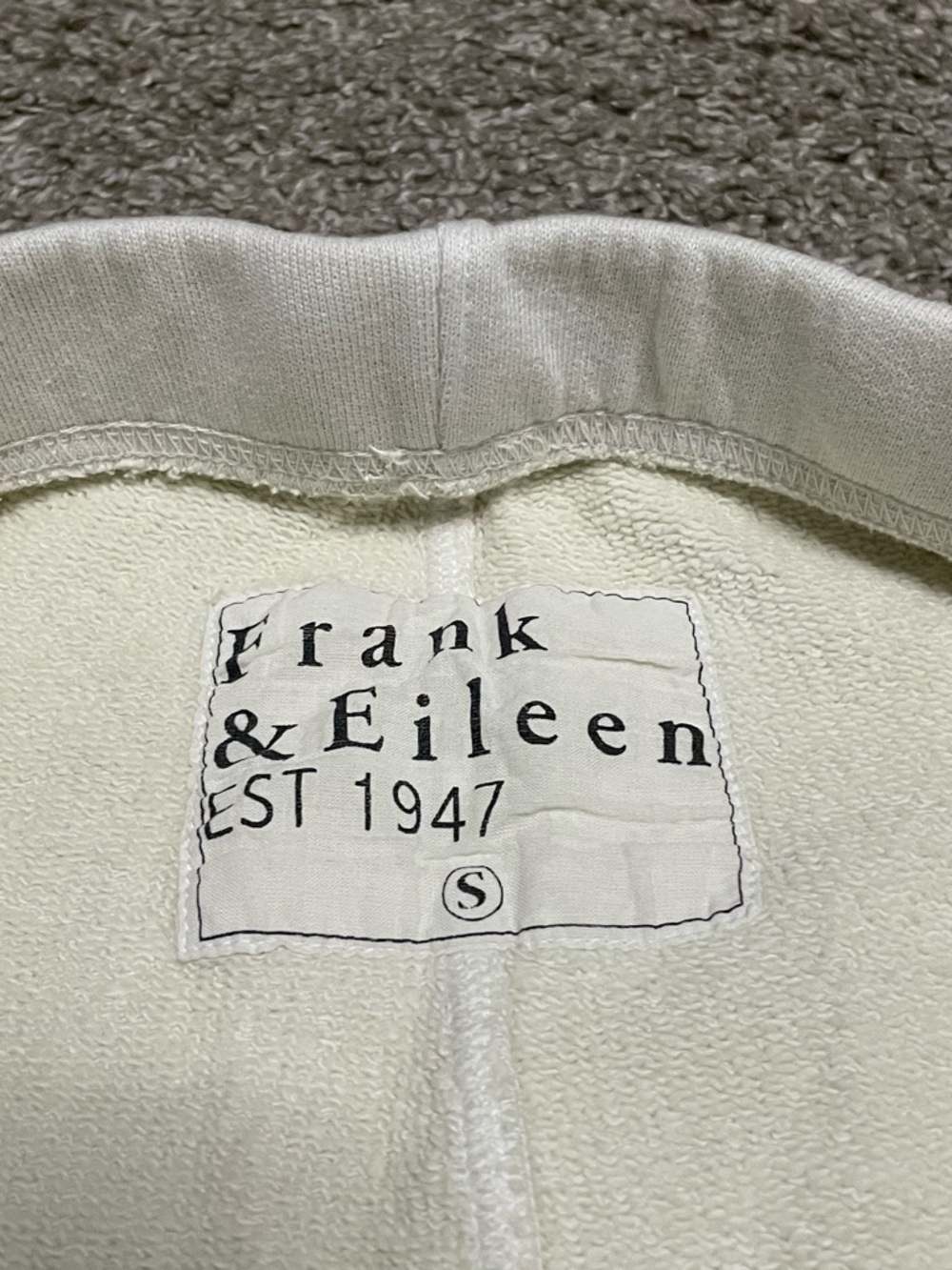 Frank & Eileen Cropped Wide Leg Sweatpants Women’s Small - Picture 4 of 5